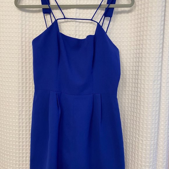KEEPSAKE The Label Mirror Image Strappy Playsuit Romper Blue Women's Size Small - Picture 2 of 6